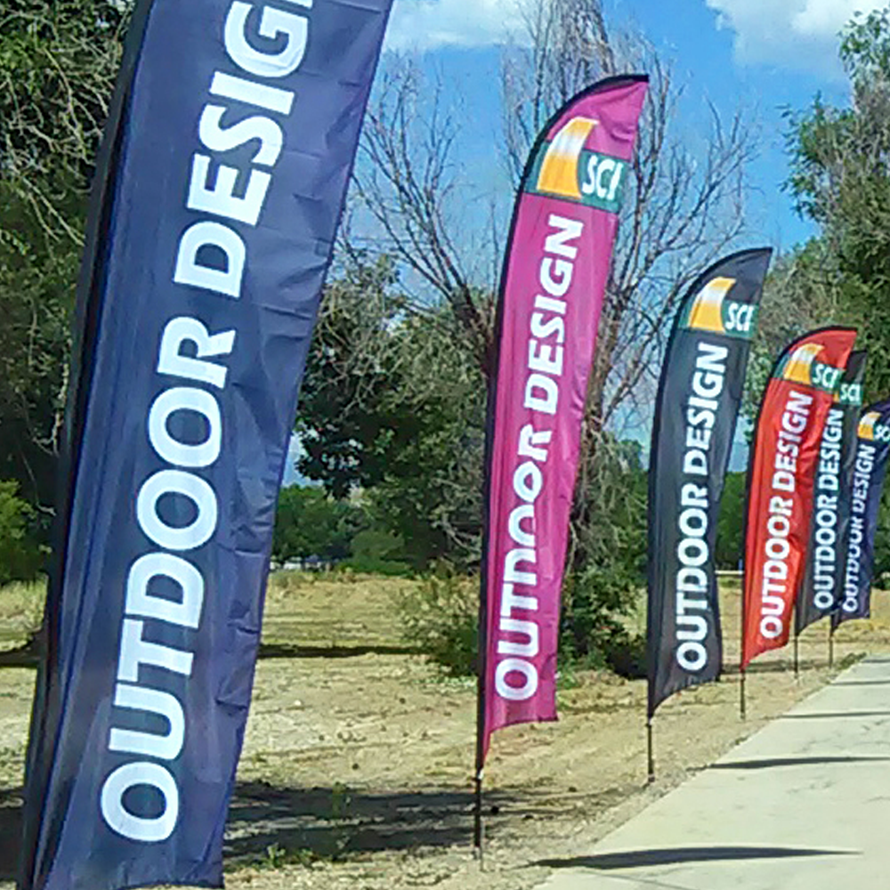 Custom Feather Flags Capital Banner