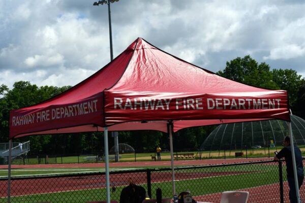 CUSTOM FIRE DEPT TENT CANOPY