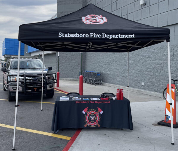 CUSTOM FIRST RESPONDER FIRE TENT