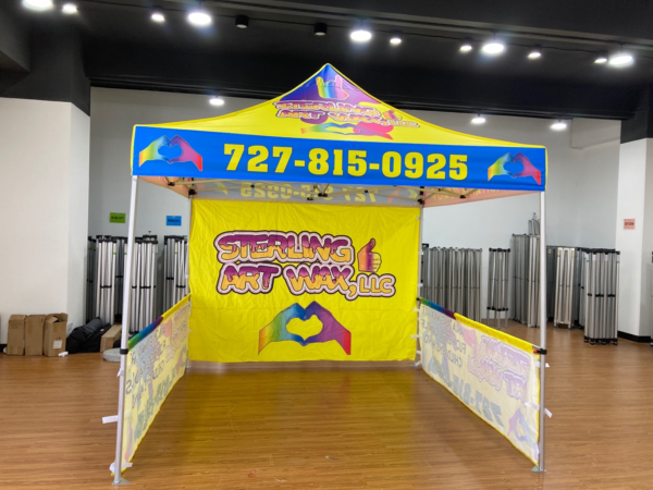 Arts and Crafts tent front