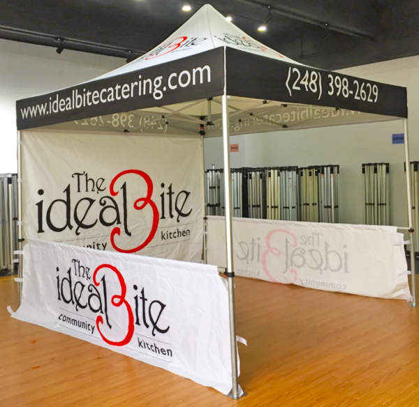IDEAL BITE catering tent