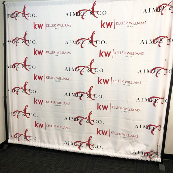 Keller Williams step and repeat banner