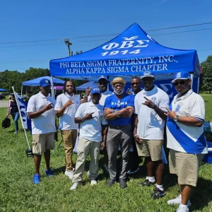 Custom Phi Beta Sigma Fraternity Tent
