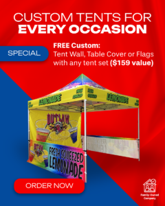 Capital Banner Tent Specials