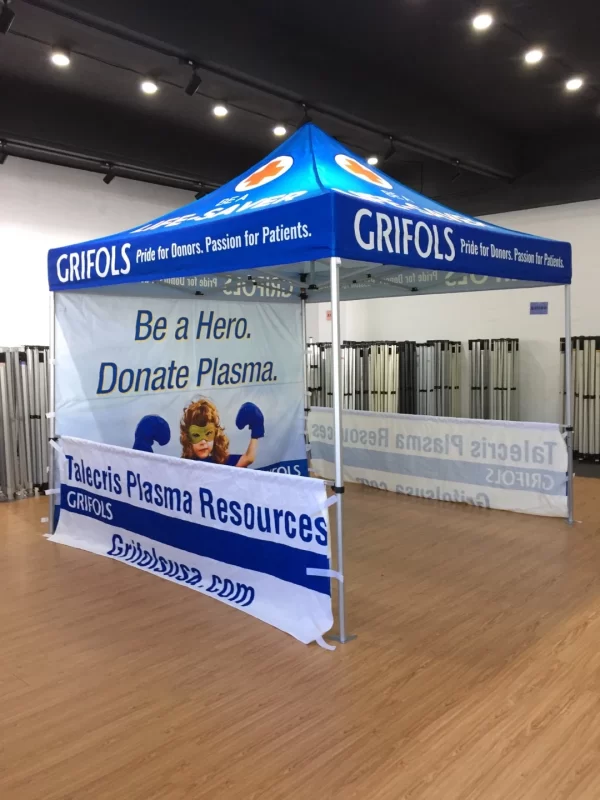 Custom Medical and Health Themed Tent Canopies