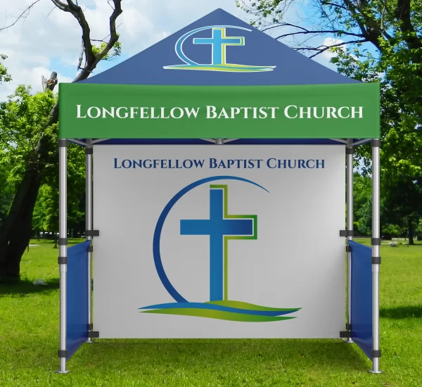 BAPTIST CUSTOM CANOPY TENT