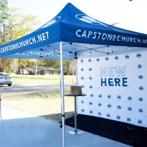 CAPSTONE CHURCH CUSTOM MINISTRY TENT