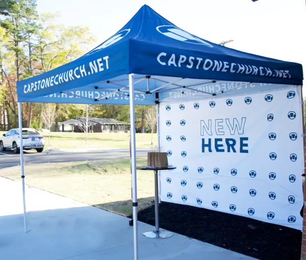 CAPSTONE CHURCH CUSTOM MINISTRY TENT