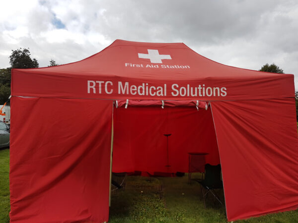 Custom First Aid Tent for Sporting Events - Image 2