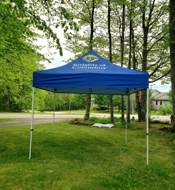 Custom Catholic Church KOC Canopy Tents - Image 3