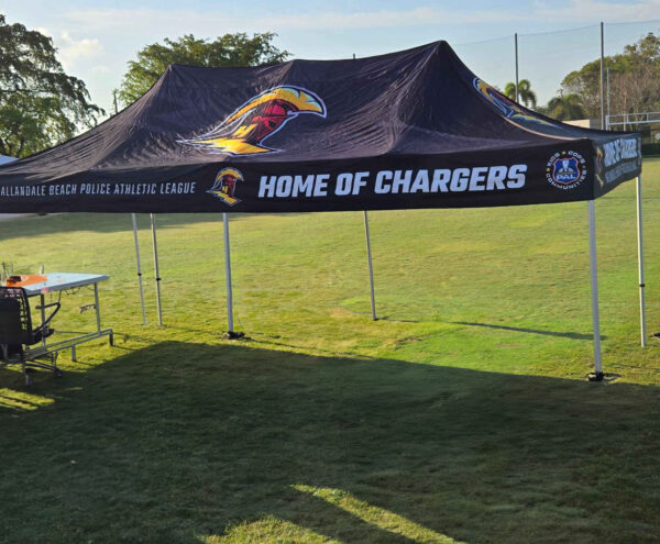 Youth Sports Football Pop-Up Tent - Image 3