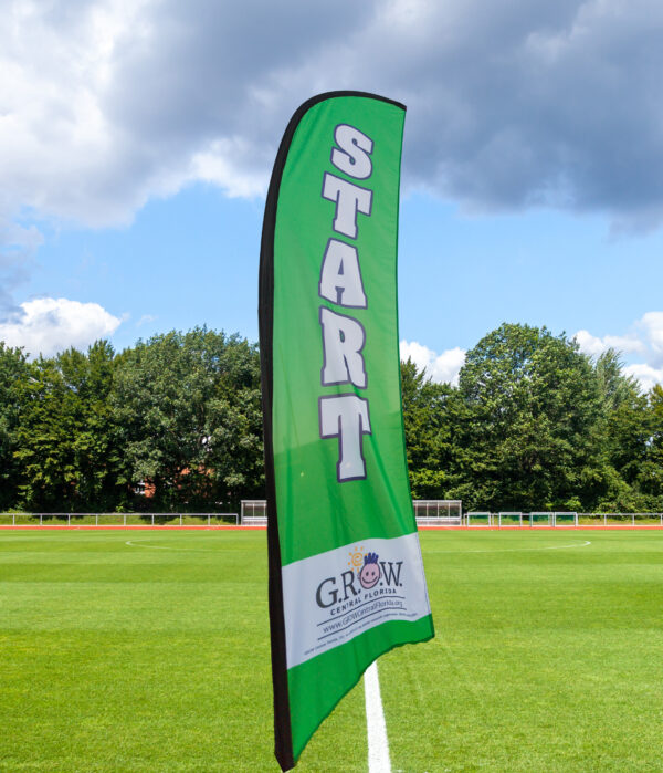 Custom Youth Sports Feather Flags - Image 4