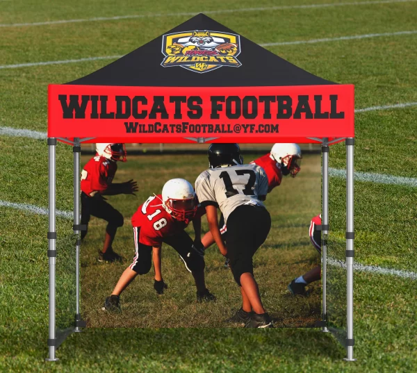 Youth Sports Football Pop-Up Tent