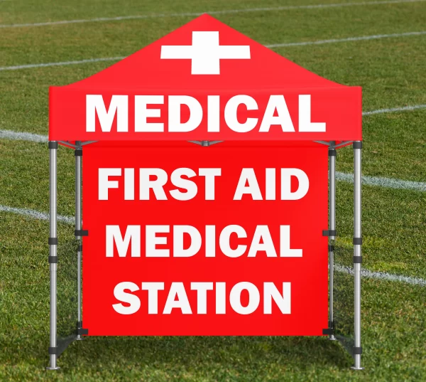 Custom First Aid Tent for Sporting Events - Image 3