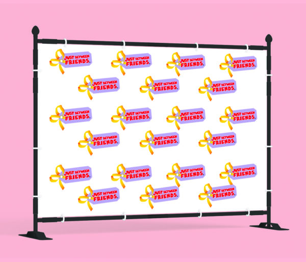 JBF Step & Repeat Backdrop w/Frame