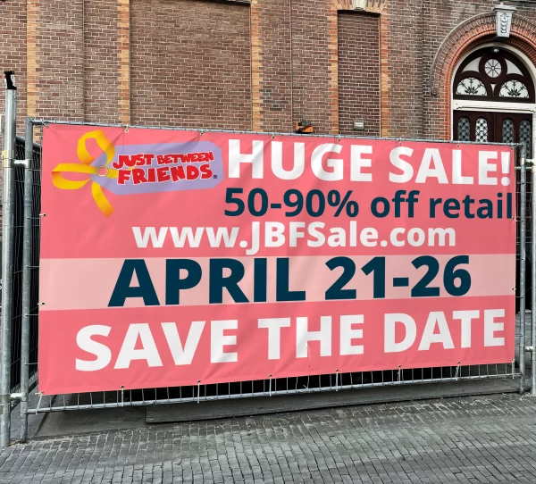 JBF 13oz Matte Premium Vinyl Banners