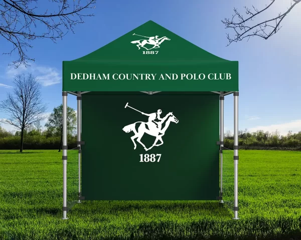 Custom Country-Polo-Golf Club Popup Tents