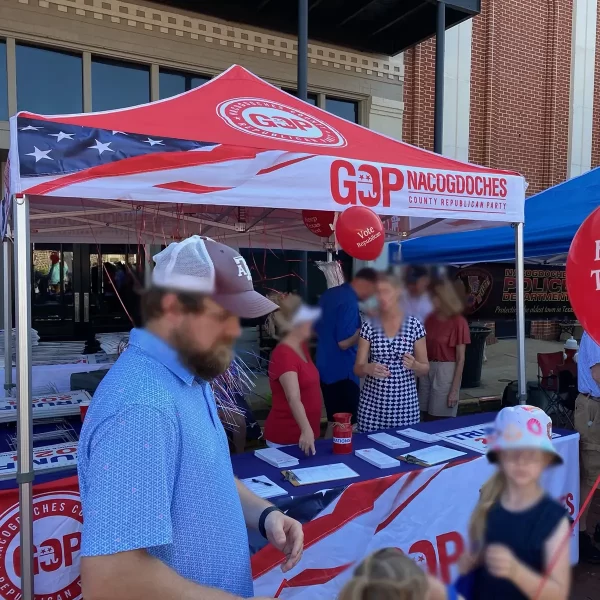 Custom Voter Registration Pop-up Tent - Image 13