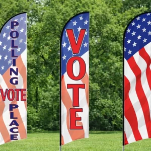 Custom Election and Campaign Feather Flags