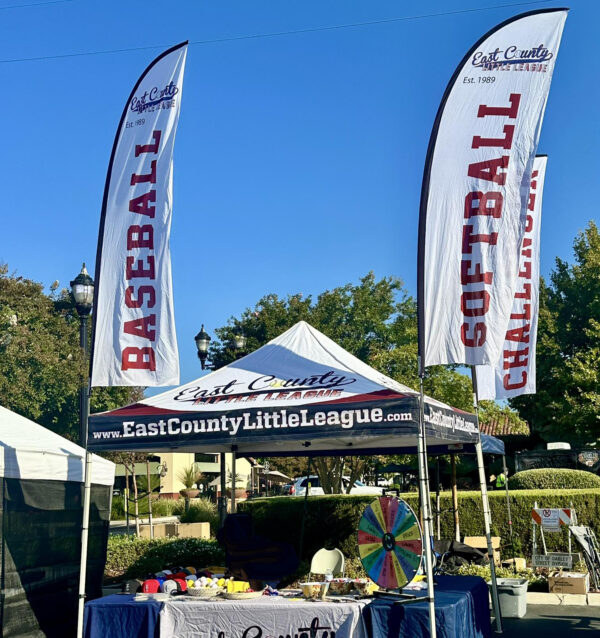Custom Little League Baseball PopUp Tent